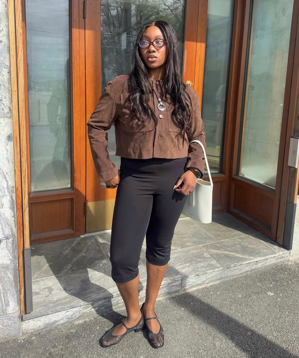 10 ideias de looks com jaqueta marrom para arrasar