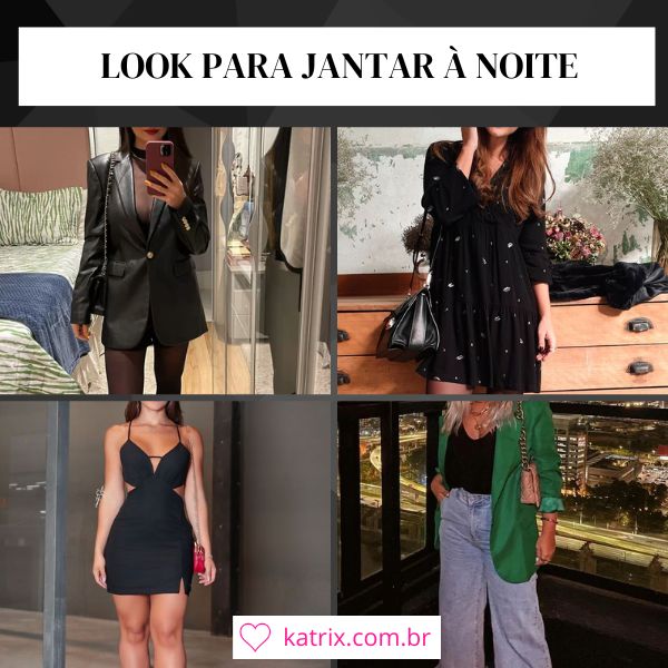 melhores looks para jantar romântico em casa