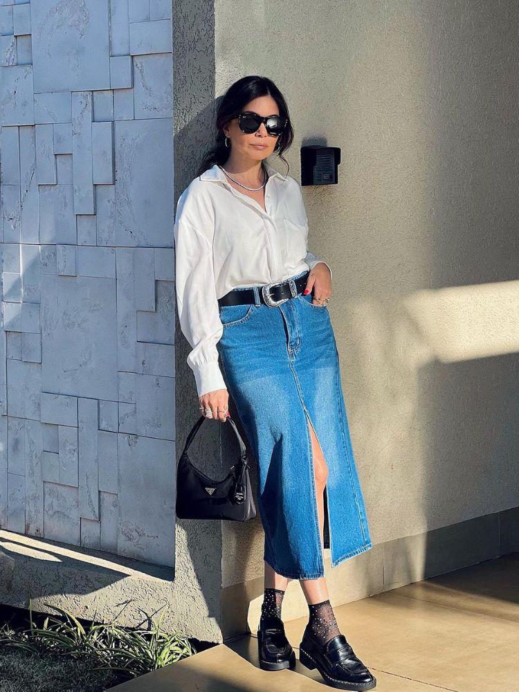 looks que combinam com mocassim