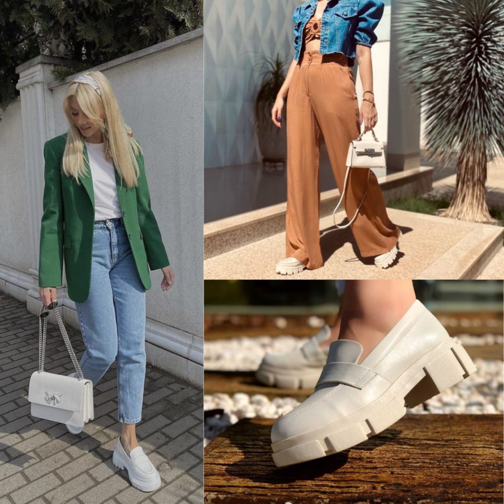 looks que combinam com mocassim