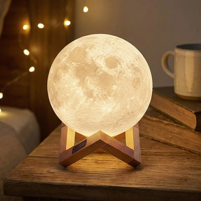 adesivo de parede fases da lua para quarto de bebê