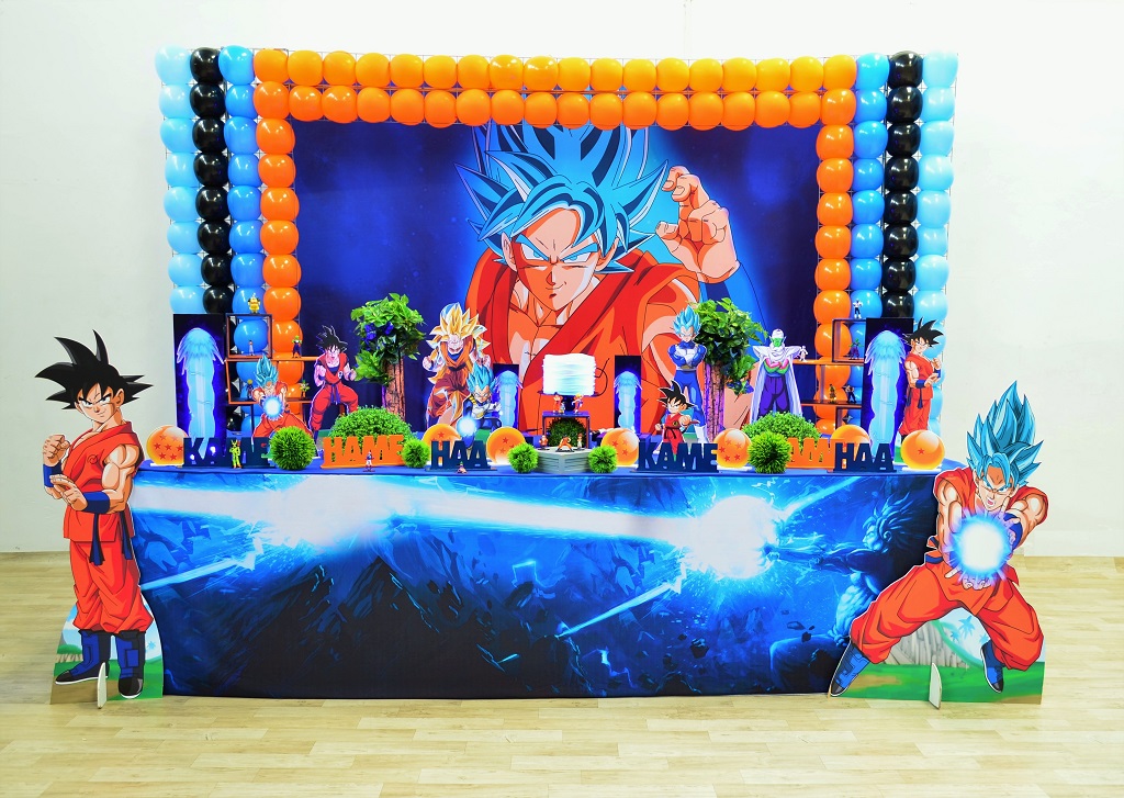 evitar erros decoração dragon ball z barata