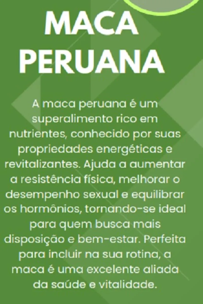 maca peruana: a raiz que impulsiona sua vitalidade