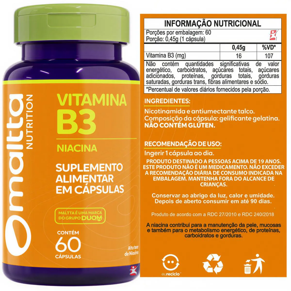 melhores suplementos de magnesio e vitamina b3