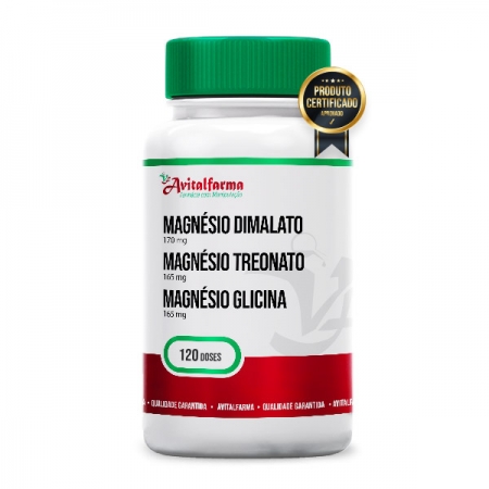 magnésio dimalato ou treonato