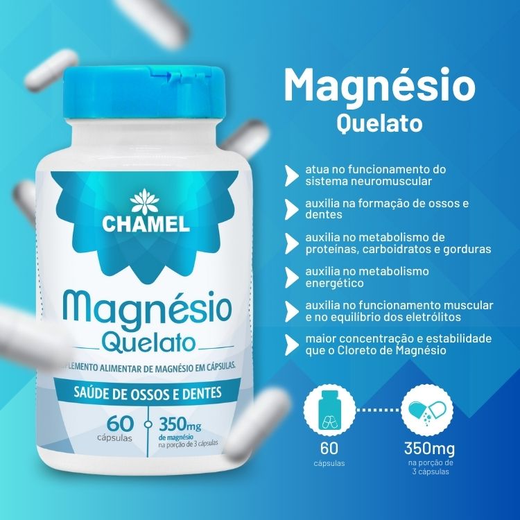 magnésio quelato para que serve