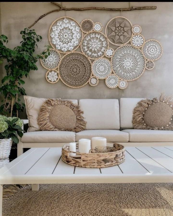 quanto custa fazer mandala croche parede