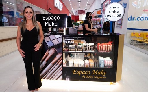 maquiagem $10 reais shopping