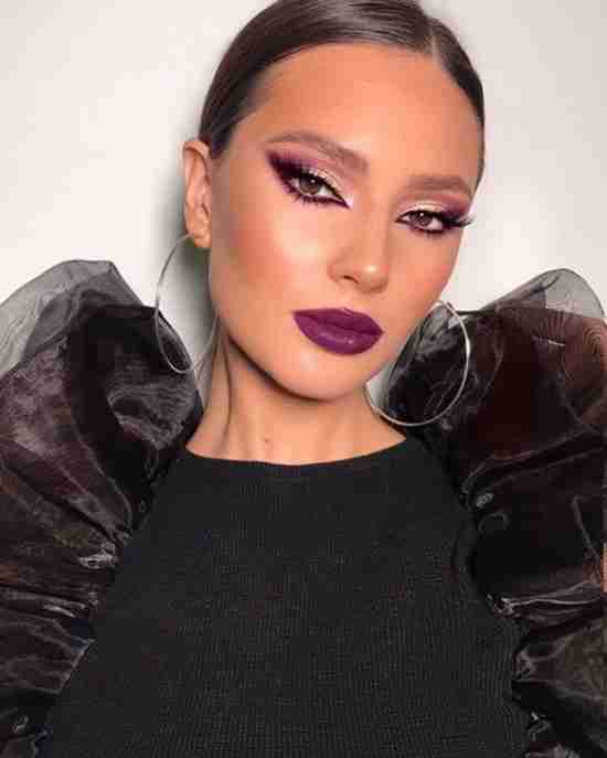 maquiagem balada noite