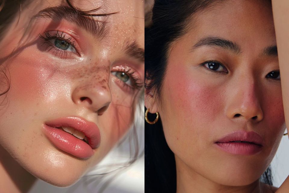 melhores blushes para um look natural