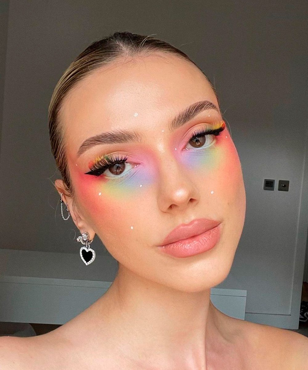 maquiagem de carnaval simples