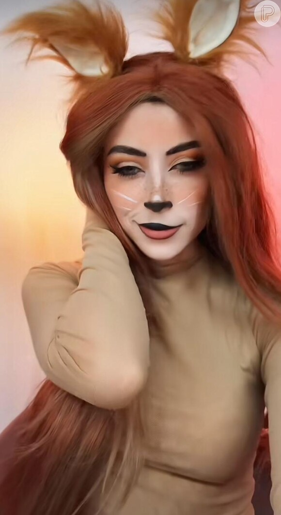 ideias maquiagem de raposa para festas