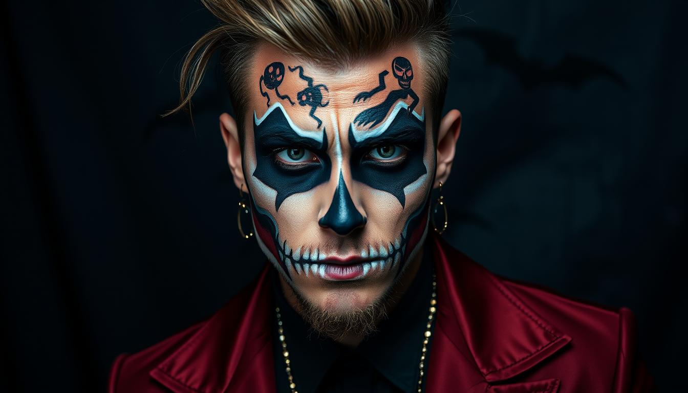 tutorial maquiagem coringa joaquin phoenix masculina