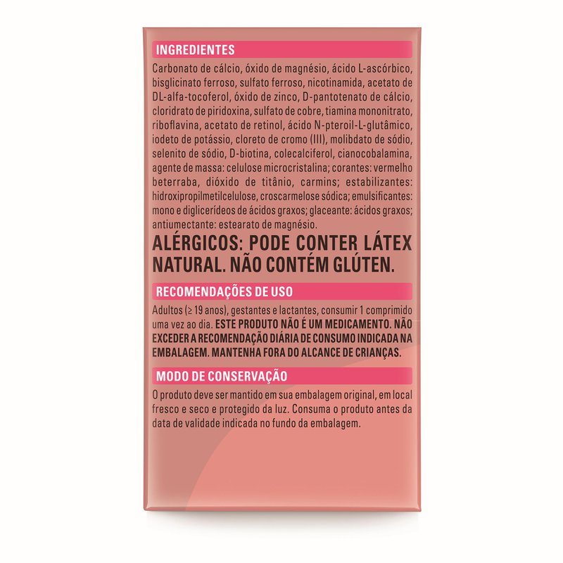 melhor vitamina materna para engravidar
