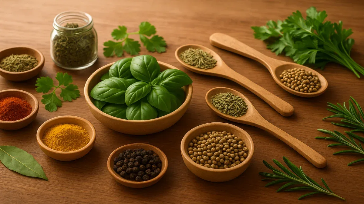 Receitas fáceis com combinações de ervas