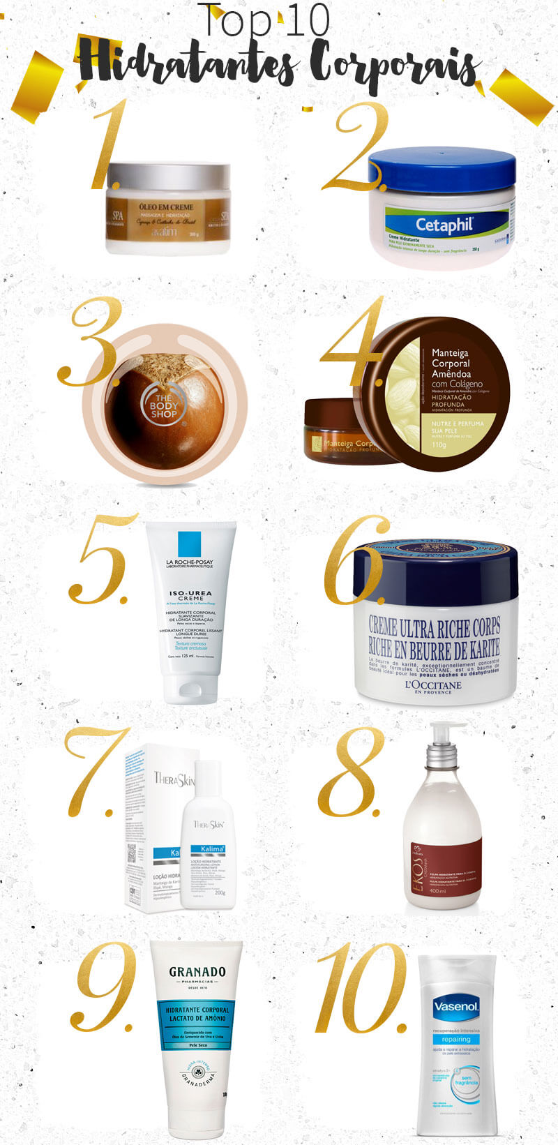 melhores cremes para o corpo 2026 lista