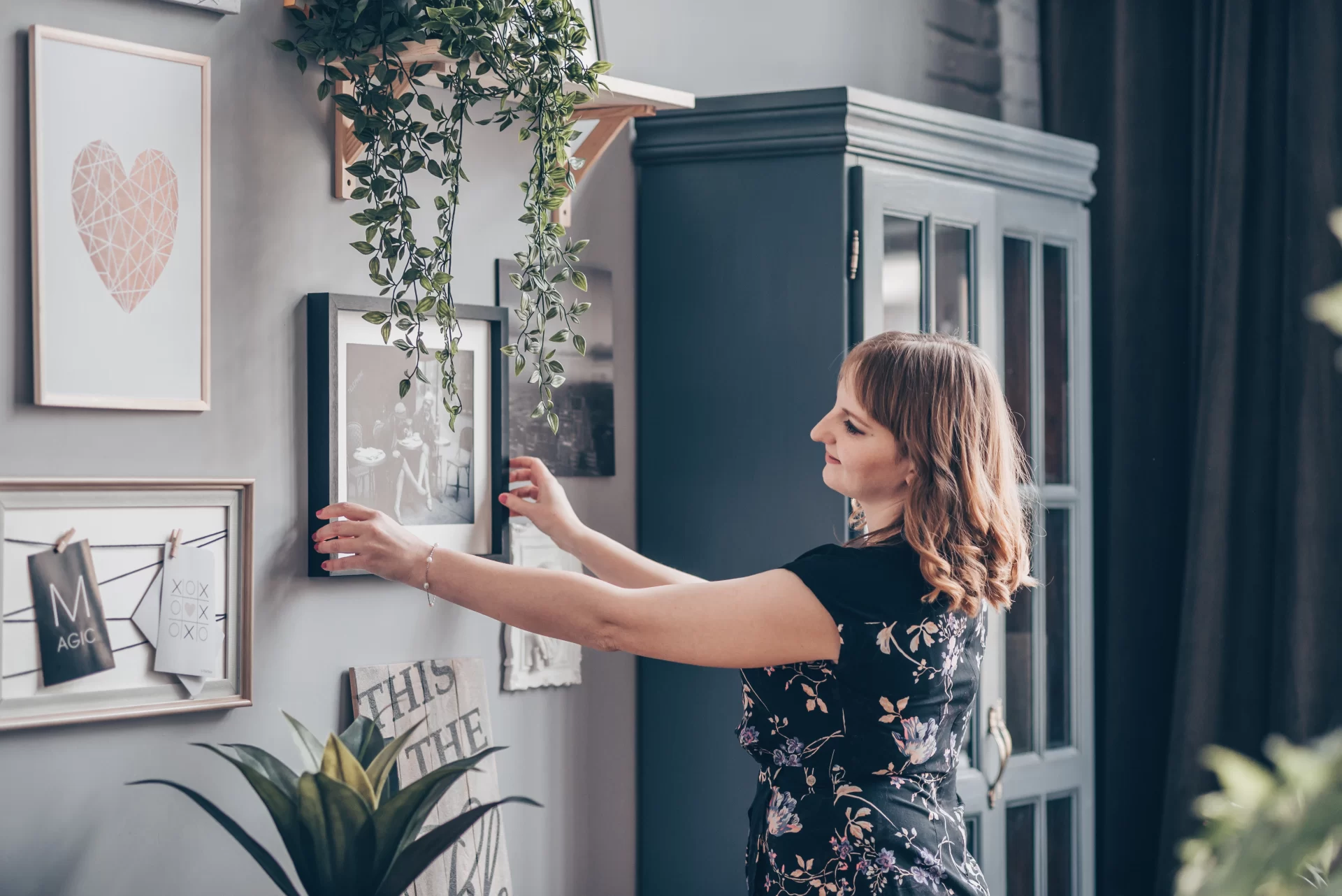 como evitar poluição visual na decoração com memórias