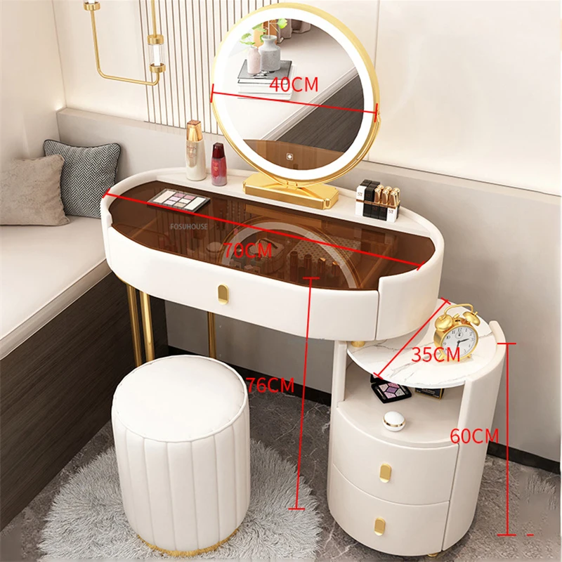 mesa de maquiagem barata e funcional onde comprar