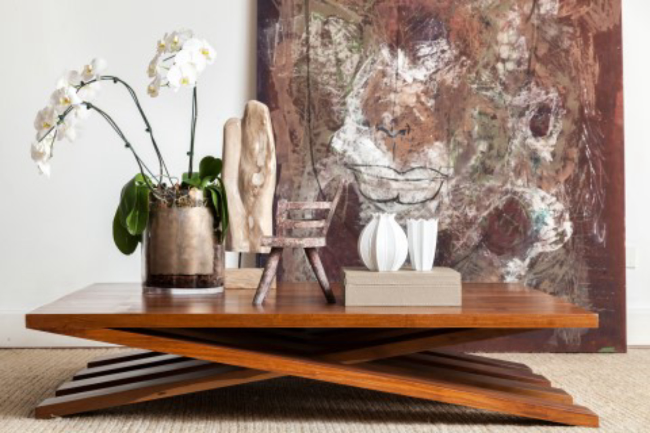 ideias de decoração mesinha de centro sala pequena