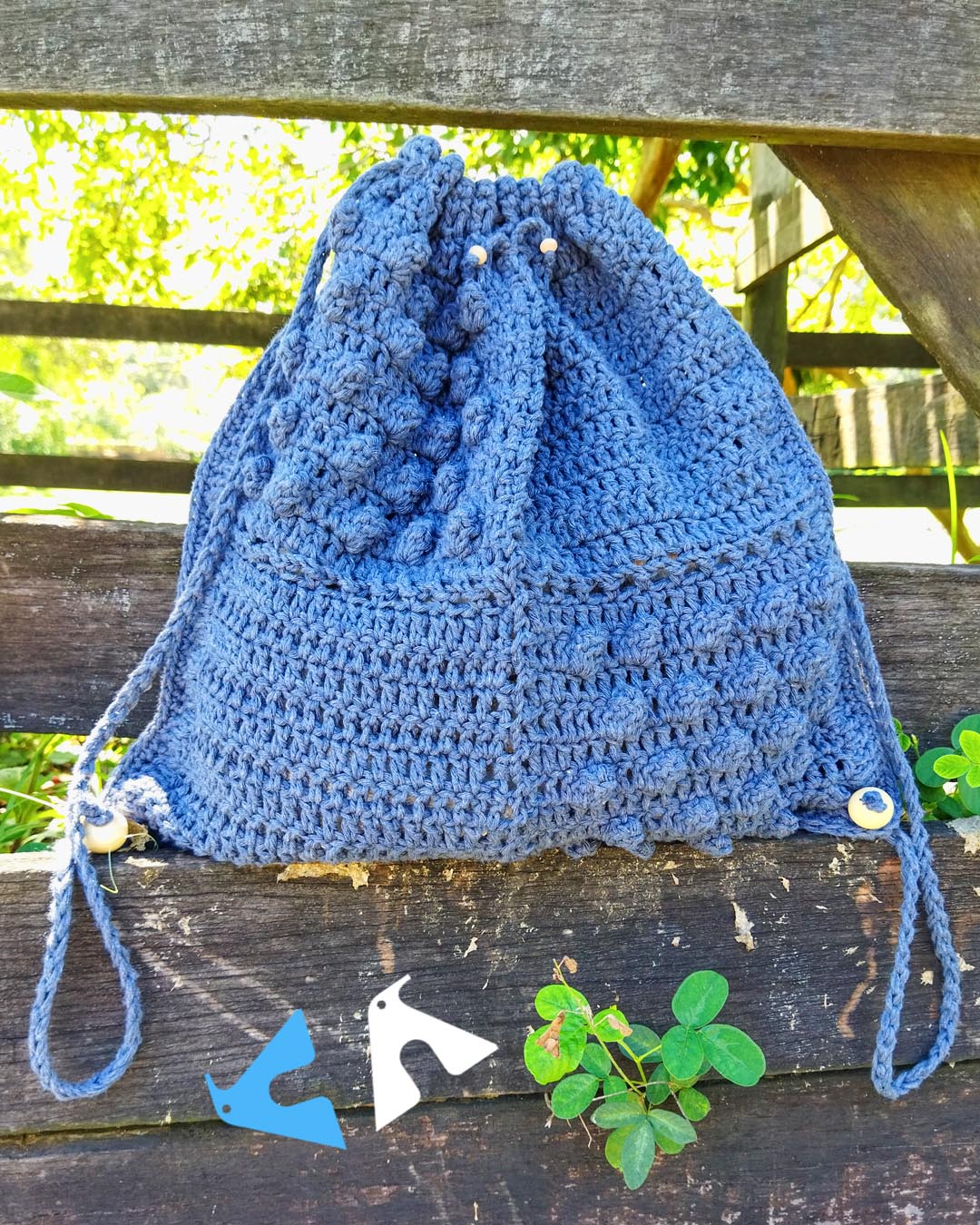 mochila de crochê passo a passo