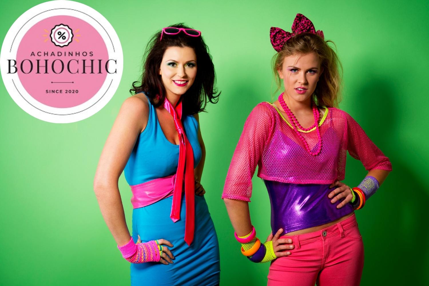 como não parecer caricato com moda anos 80