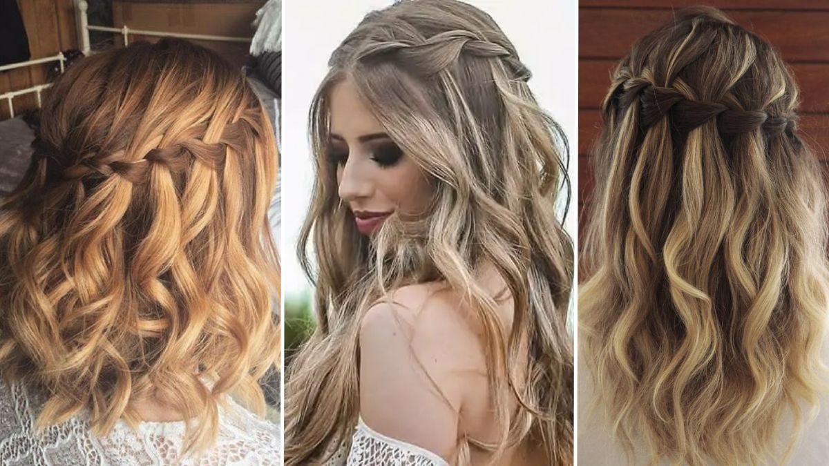 modelo de trança penteado