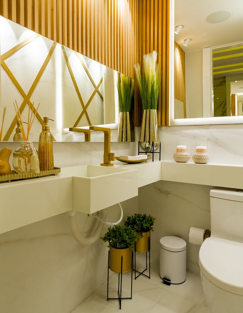 ideias de decoração banheiro pequeno moderno 2026