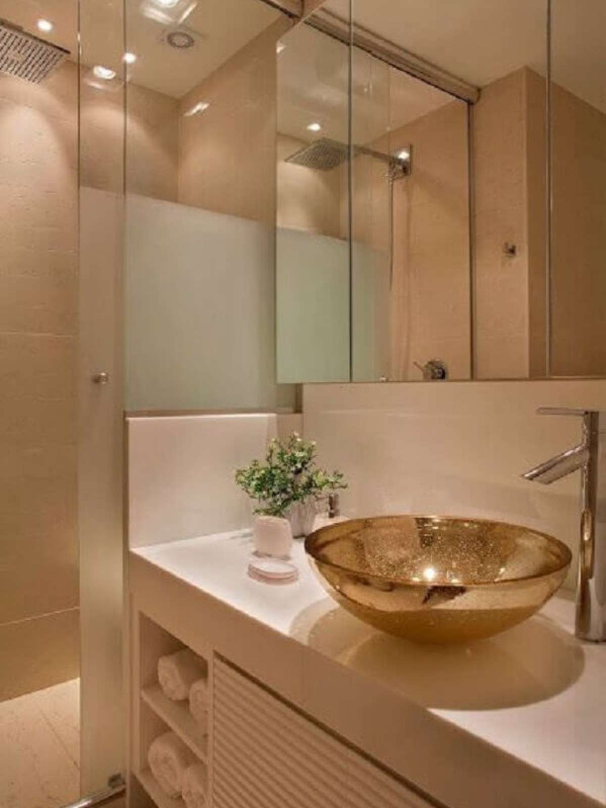 ideias de decoração banheiro pequeno moderno 2026