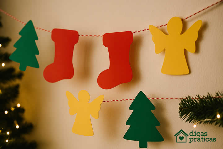 molde molde decoração de natal