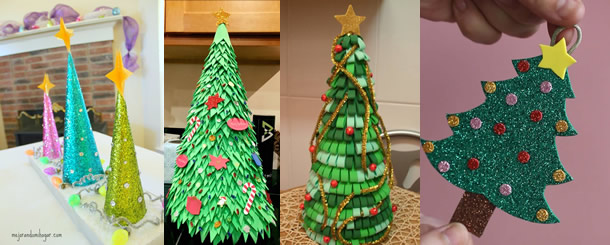 como evitar erros ao usar moldes de natal em EVA