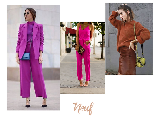 looks monocromáticos baratos e elegantes