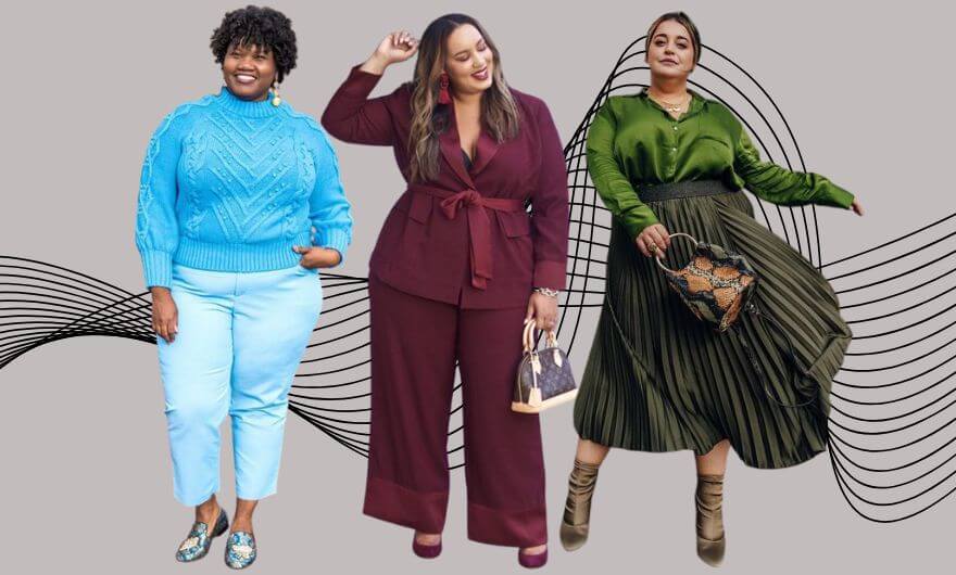 look monocromático com couro e lã