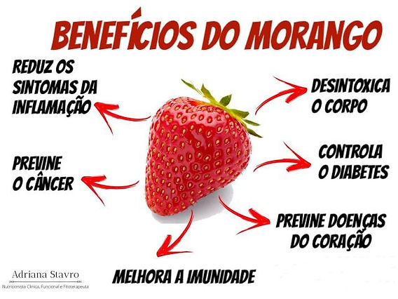morango tem mais vitamina c que laranja
