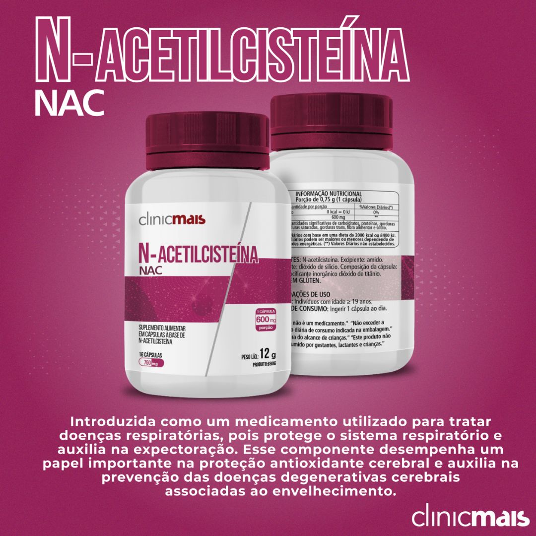 Entenda a ação da NAC na saúde do fígado