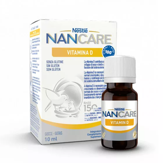 Diferenças entre Nancare Vitamina D e Outros Suplementos Pediátricos