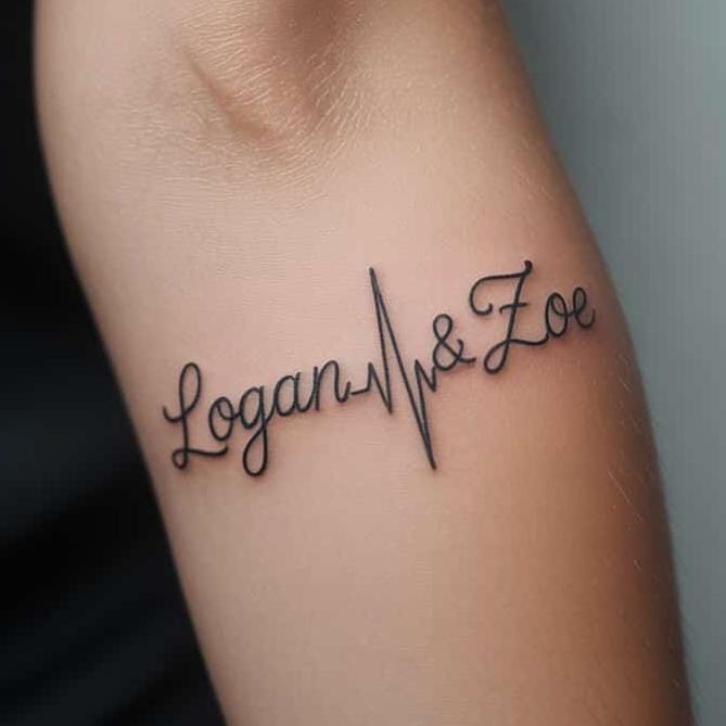 ideias tatuagem nomes filhos e pais