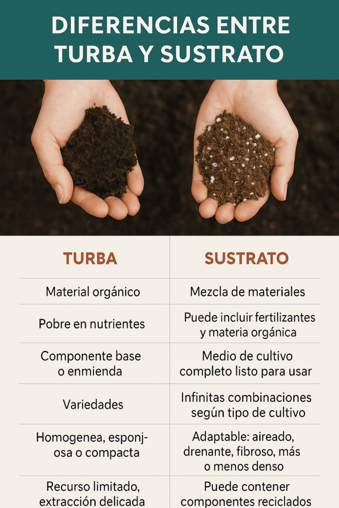 diferença entre terra e substrato