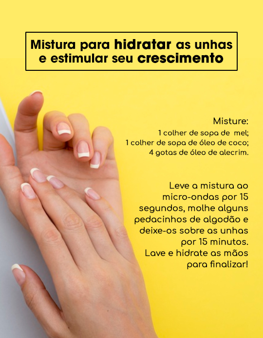 o que fazer para crescer a unha