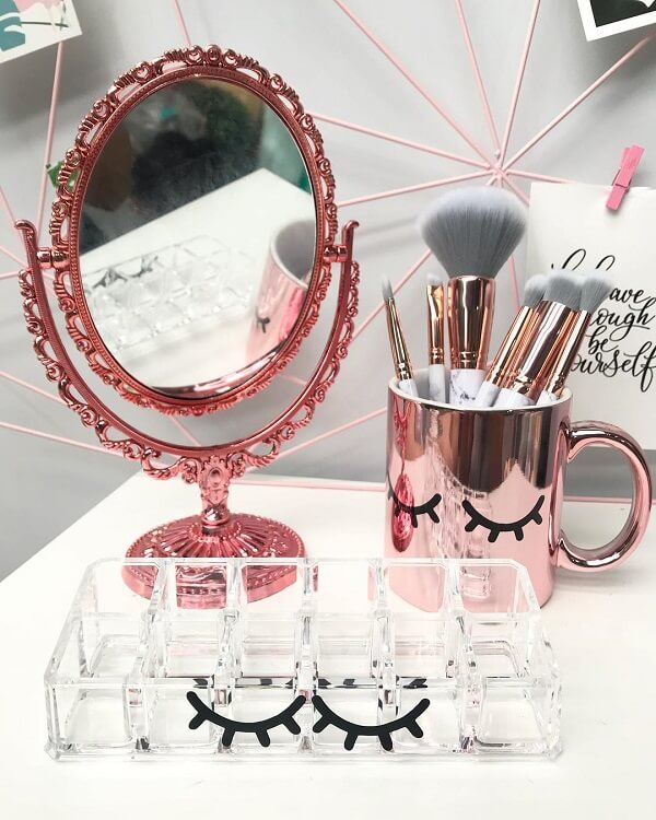 organizador acrilico maquiagem