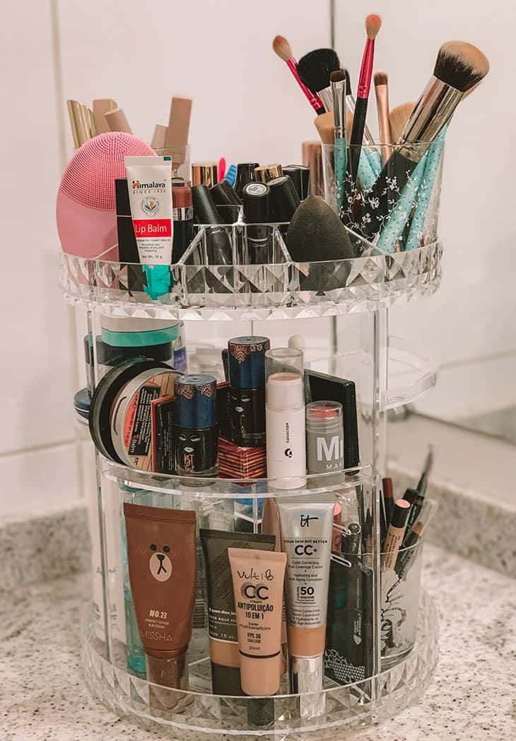 melhores organizadores acrilico maquiagem para ter