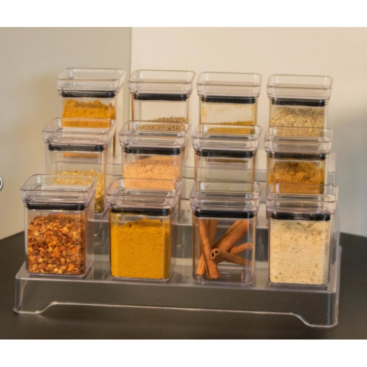 organizar potes de tempero