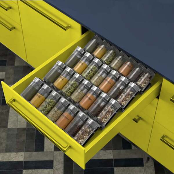Transforme sua cozinha com organizadores de temperos inteligentes