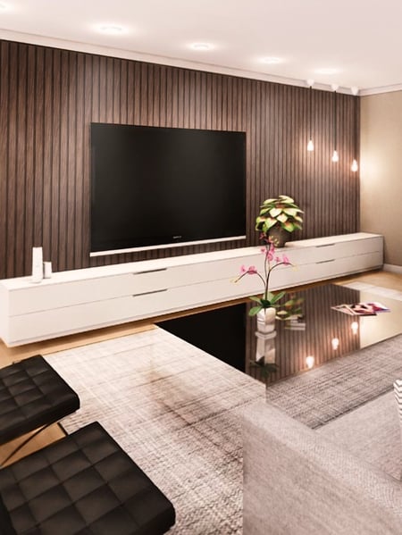 painel ripado decoração