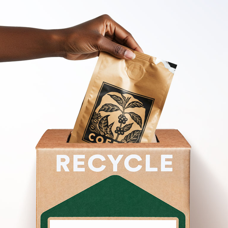 para café e recycle bag indústria e serviços