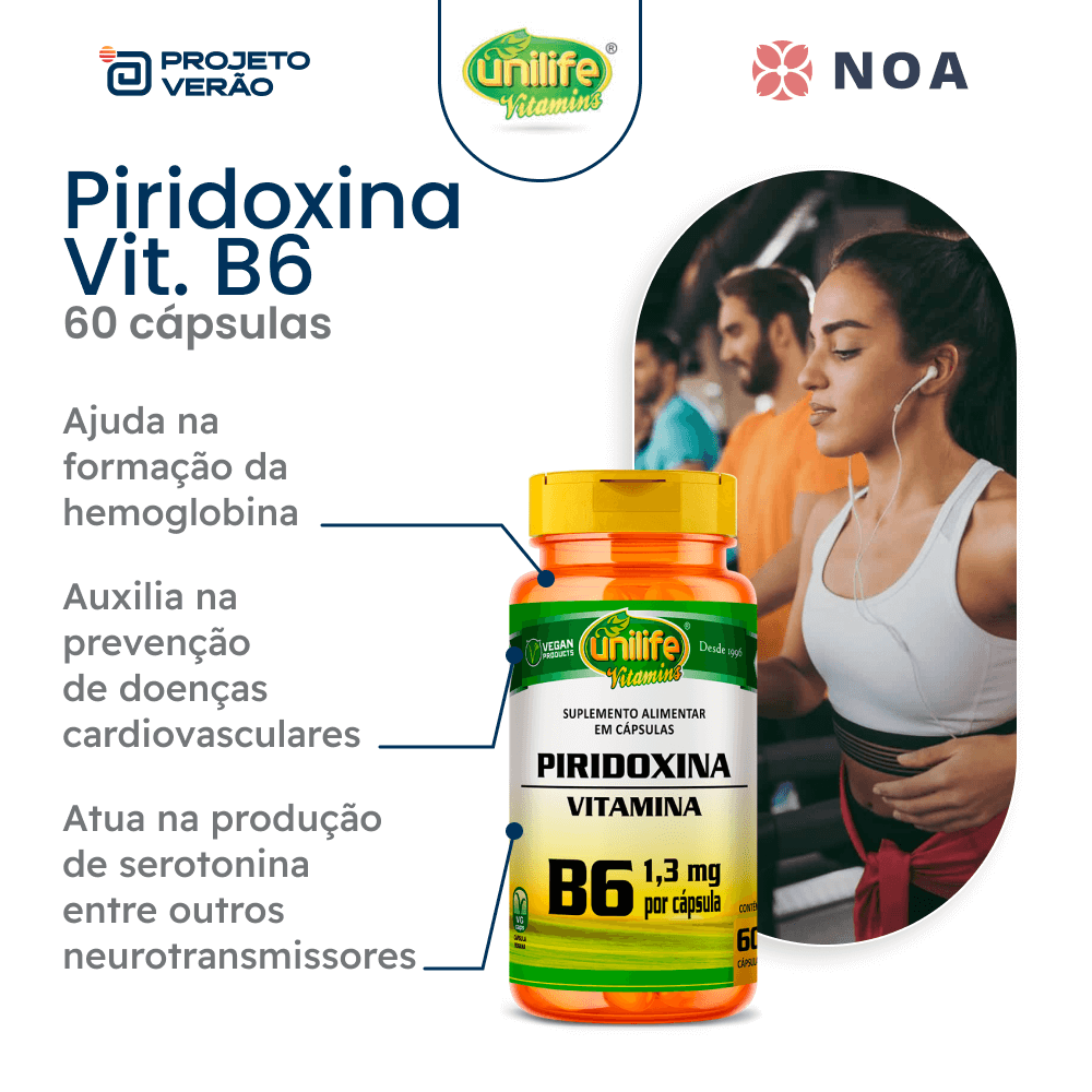 Piridoxina: O Papel da Vitamina B6 na Saúde Cerebral