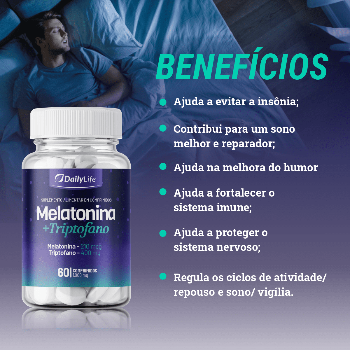 para que serve a vitamina melatonina