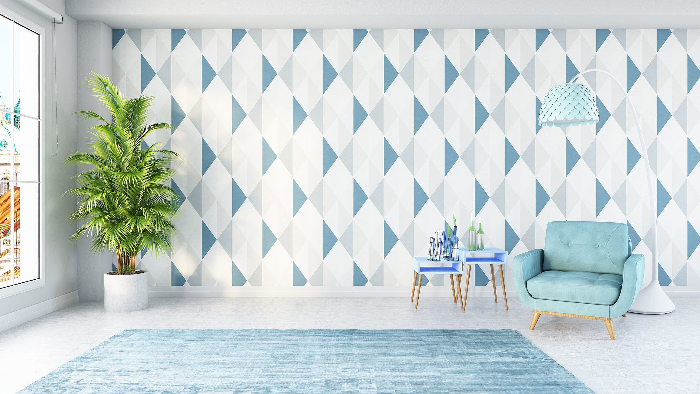 papel de parede ou painel 3d qual o melhor