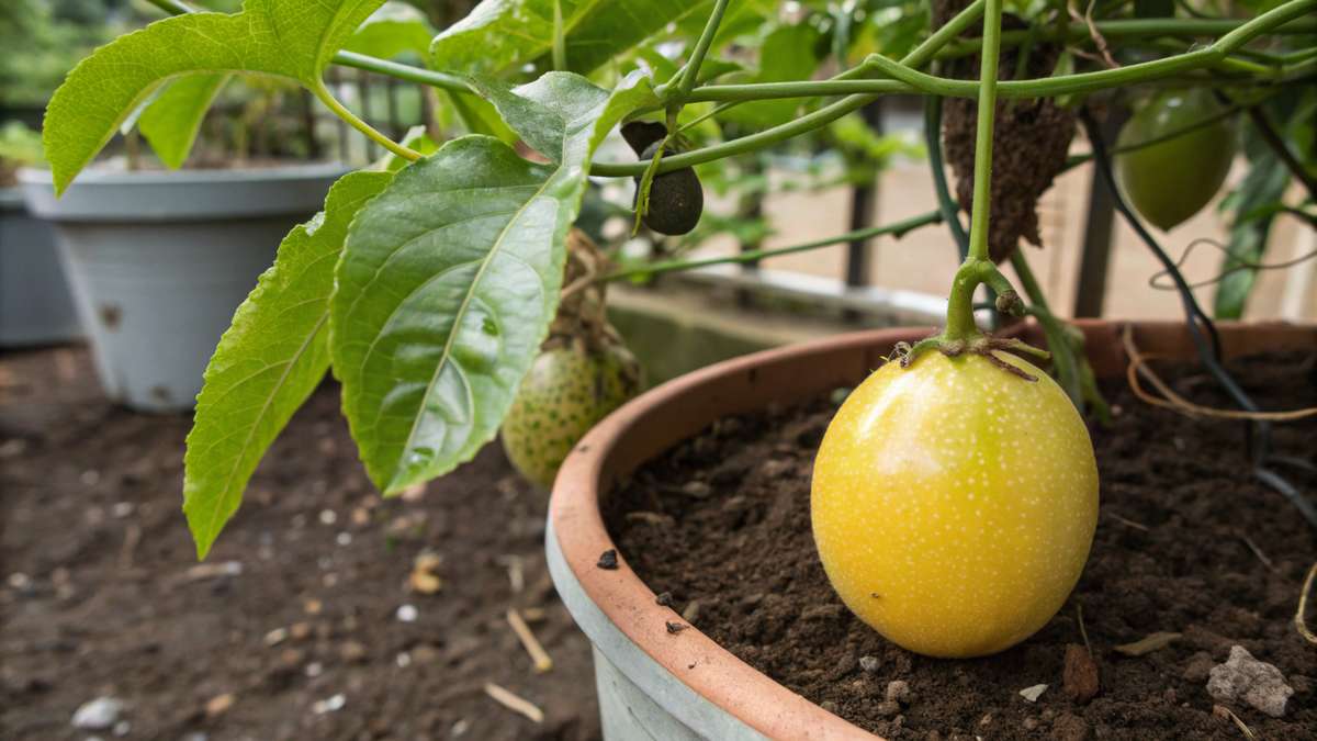 como plantar maracujá em apartamento