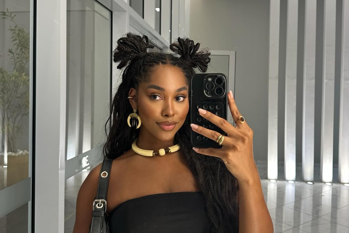 ideias de penteados com fibra solta para festas