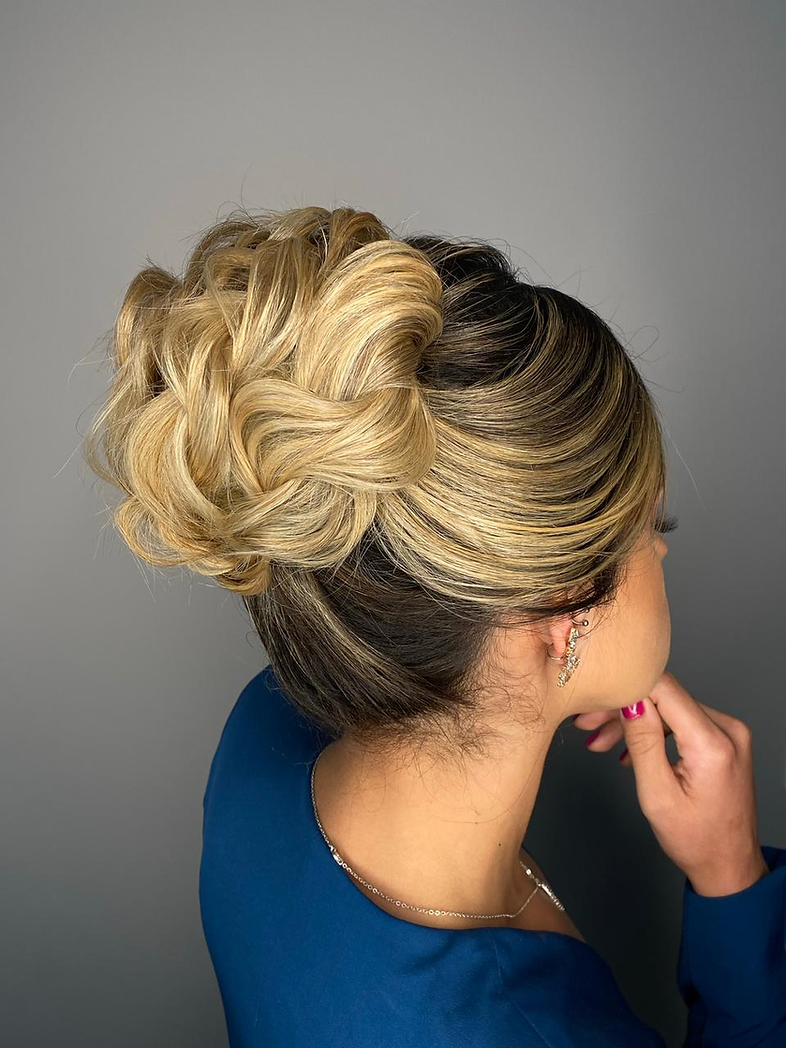 diferenca penteado russo e penteado glam